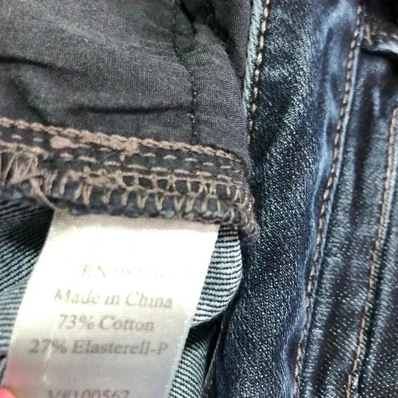 Coldwater Creek Boot cut low rise, stretch, 5 pocket,belt loop, blue jeans - Picture 7 of 7